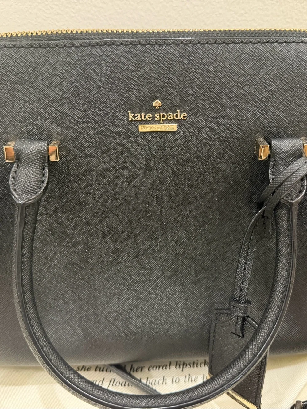 Kate Spade Black Crossbody Bag
